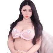 New style 161cm Japanese Naked Vagina Ass Oral Pussy Big Boobs silicone sex_dolls_tpe realistic touch feeling sex doll for ma from Automatic Woman